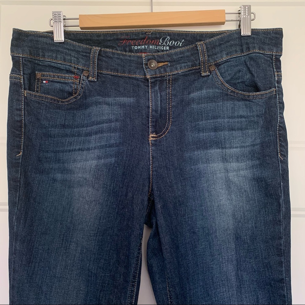 Tommy Hilfiger - Freedom Bootcut Dark Wash Jeans - Women’s Size 12